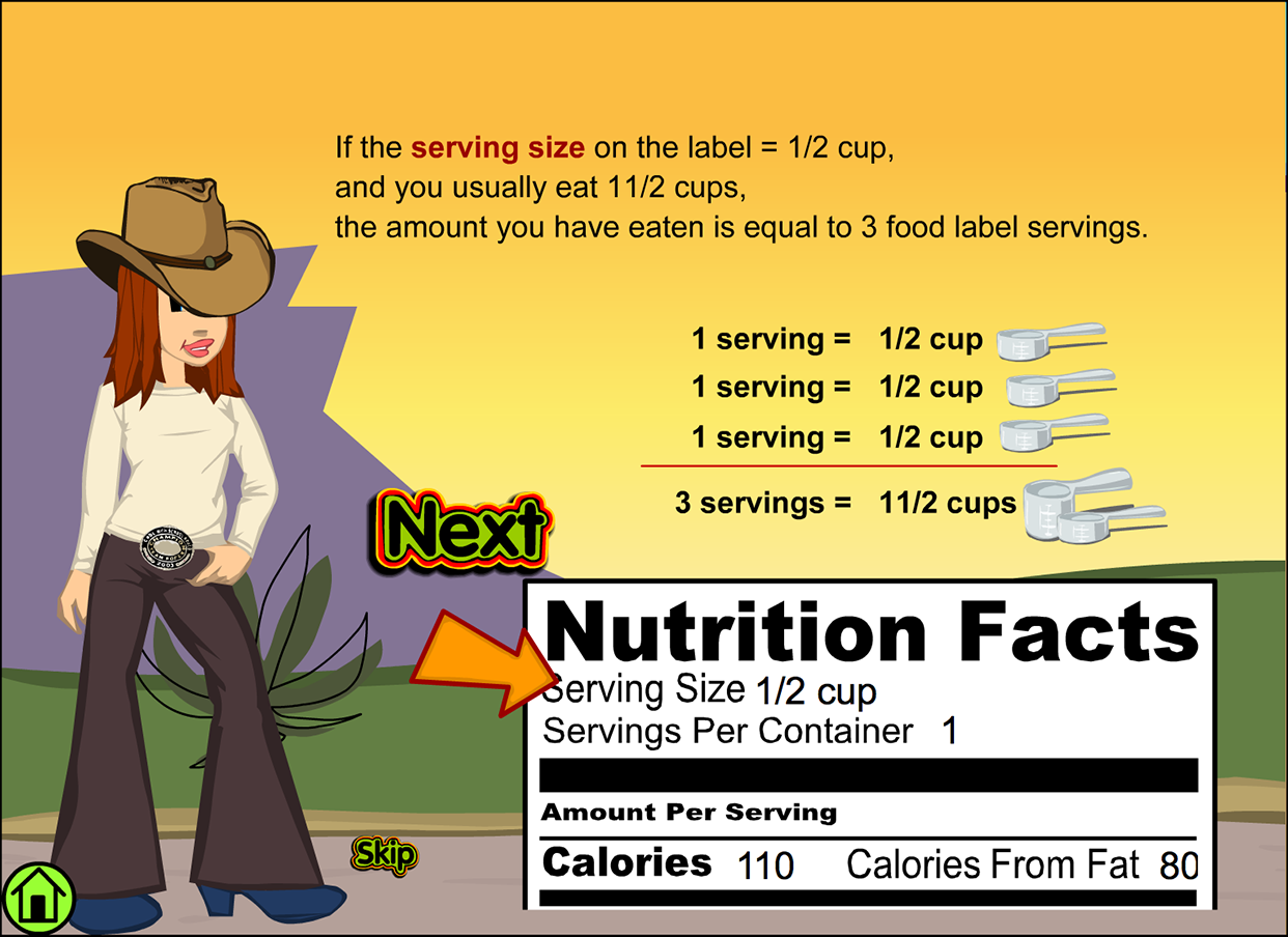 Serving Size Roundup screenshot